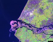 Satelliet foto Groot